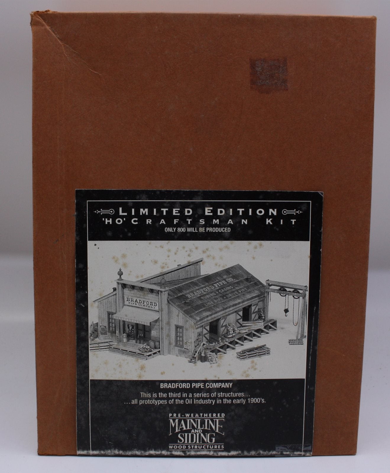 Mainline Siding 520 HO Bradford Pipe Company Model Building Kit