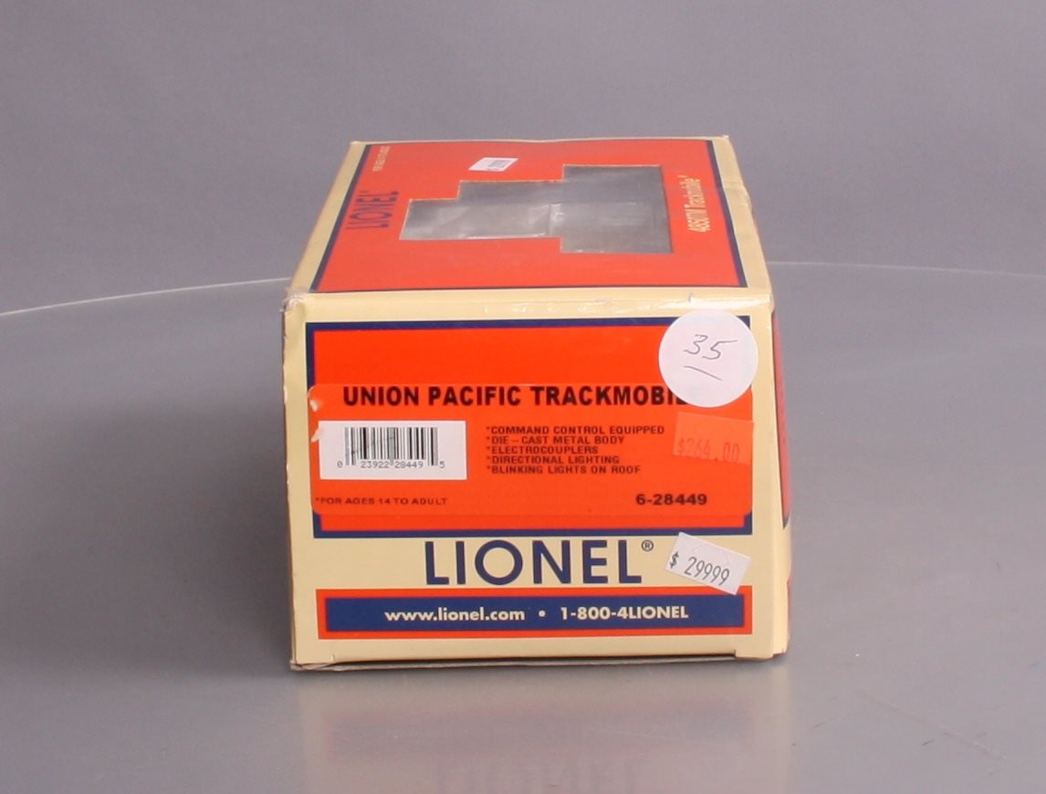 Lionel 6-28449 O Gauge Union Pacific TrackMobile