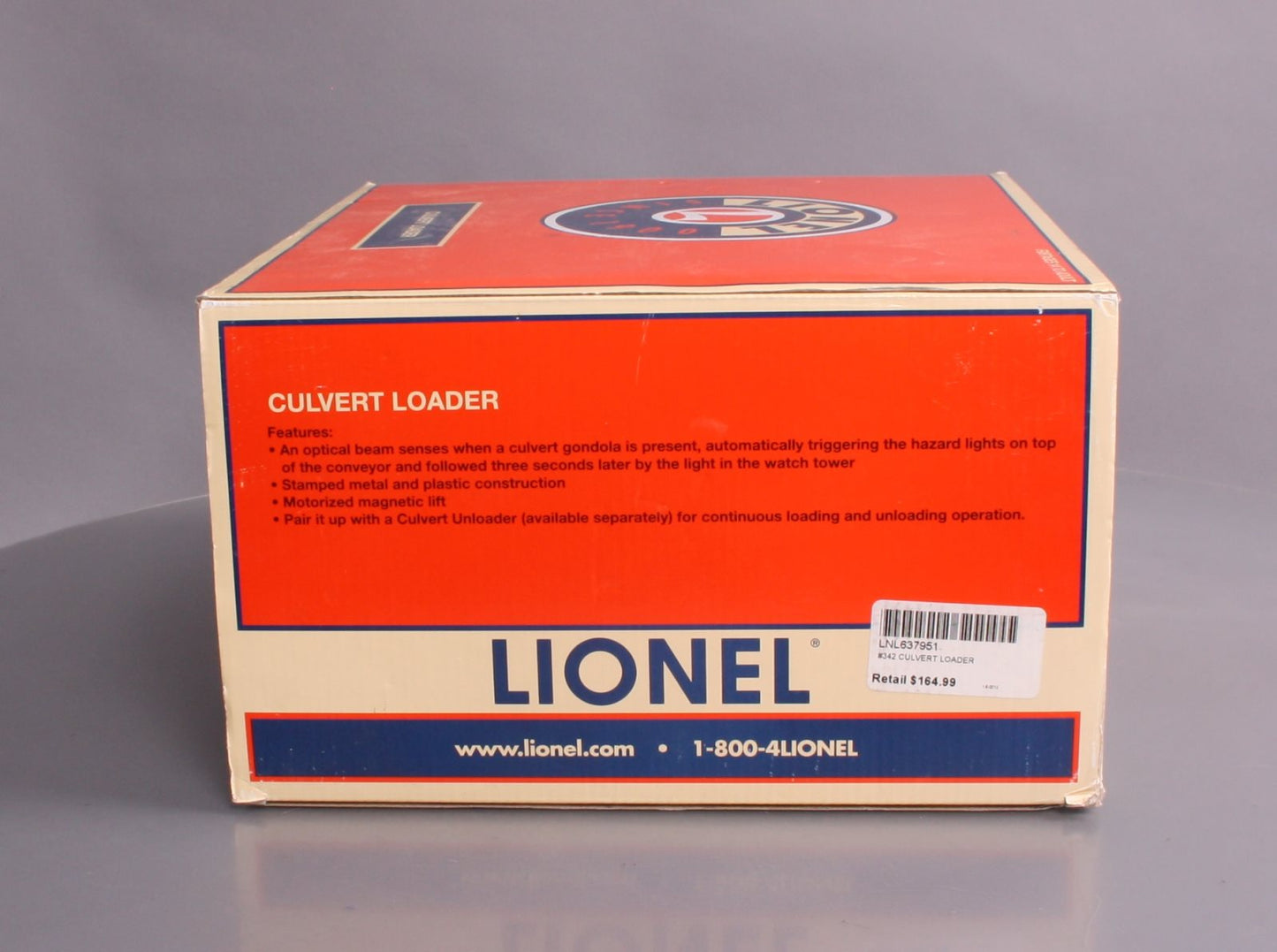 Lionel 6-37951 O Gauge #342 Culvert Loader
