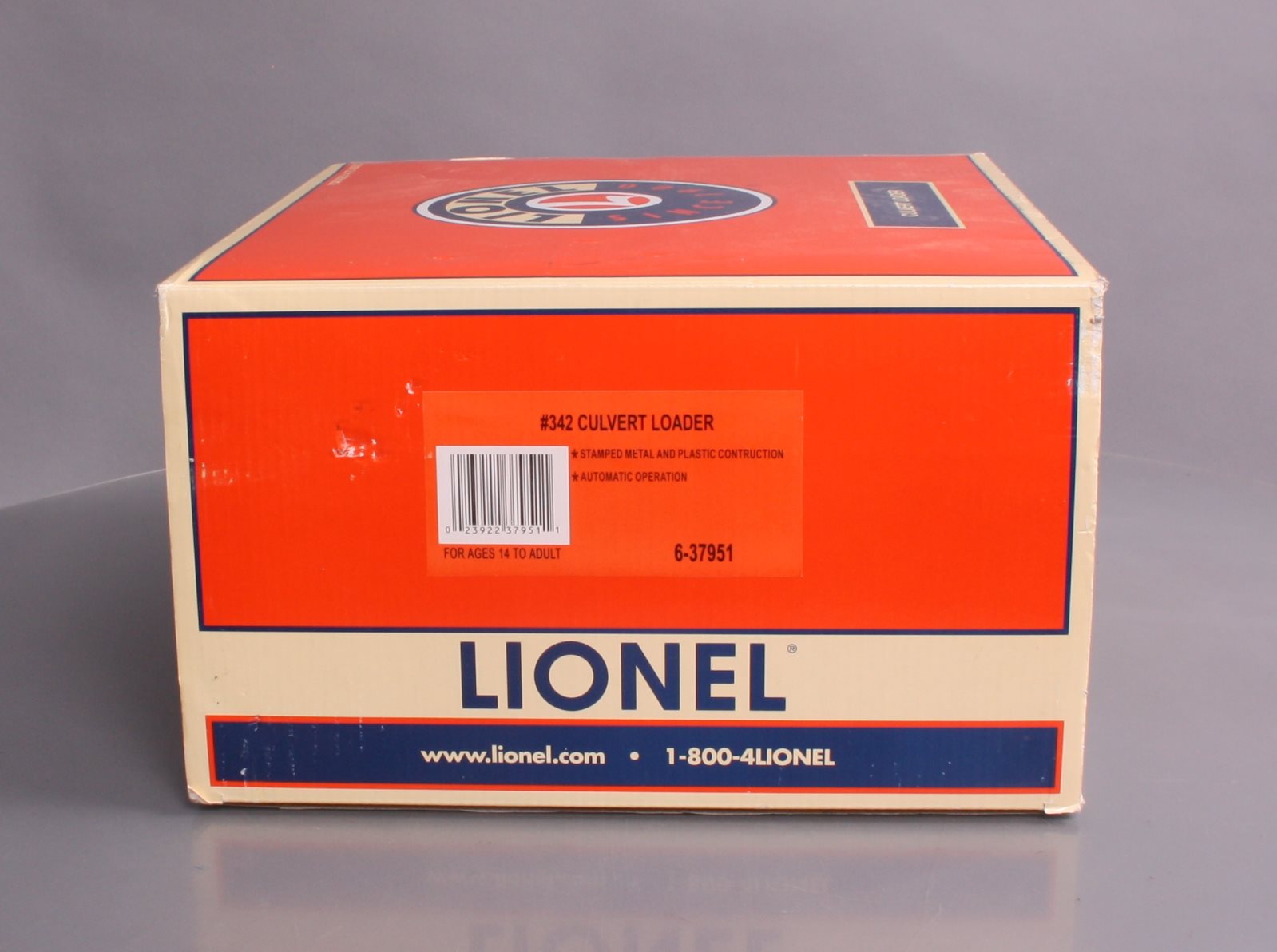 Lionel 6-37951 O Gauge #342 Culvert Loader