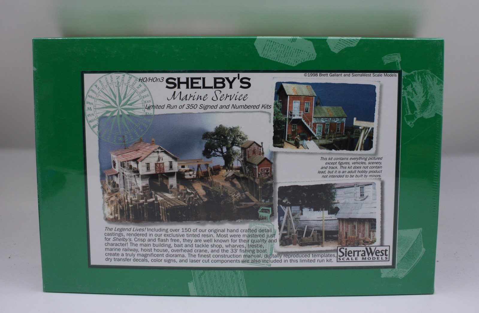 Sierra West 103 HO Shelby's Marine Service Model Building Kit