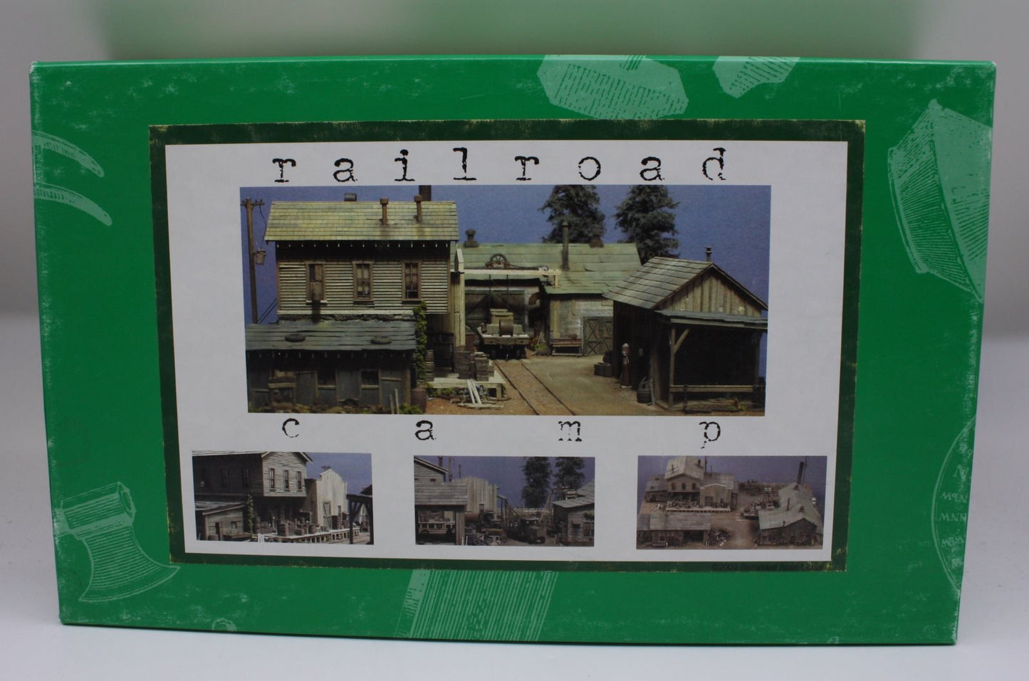 Sierra West 204 HO/HOn3 Scale Laser Cut Wooden Railroad Camp Building Kit