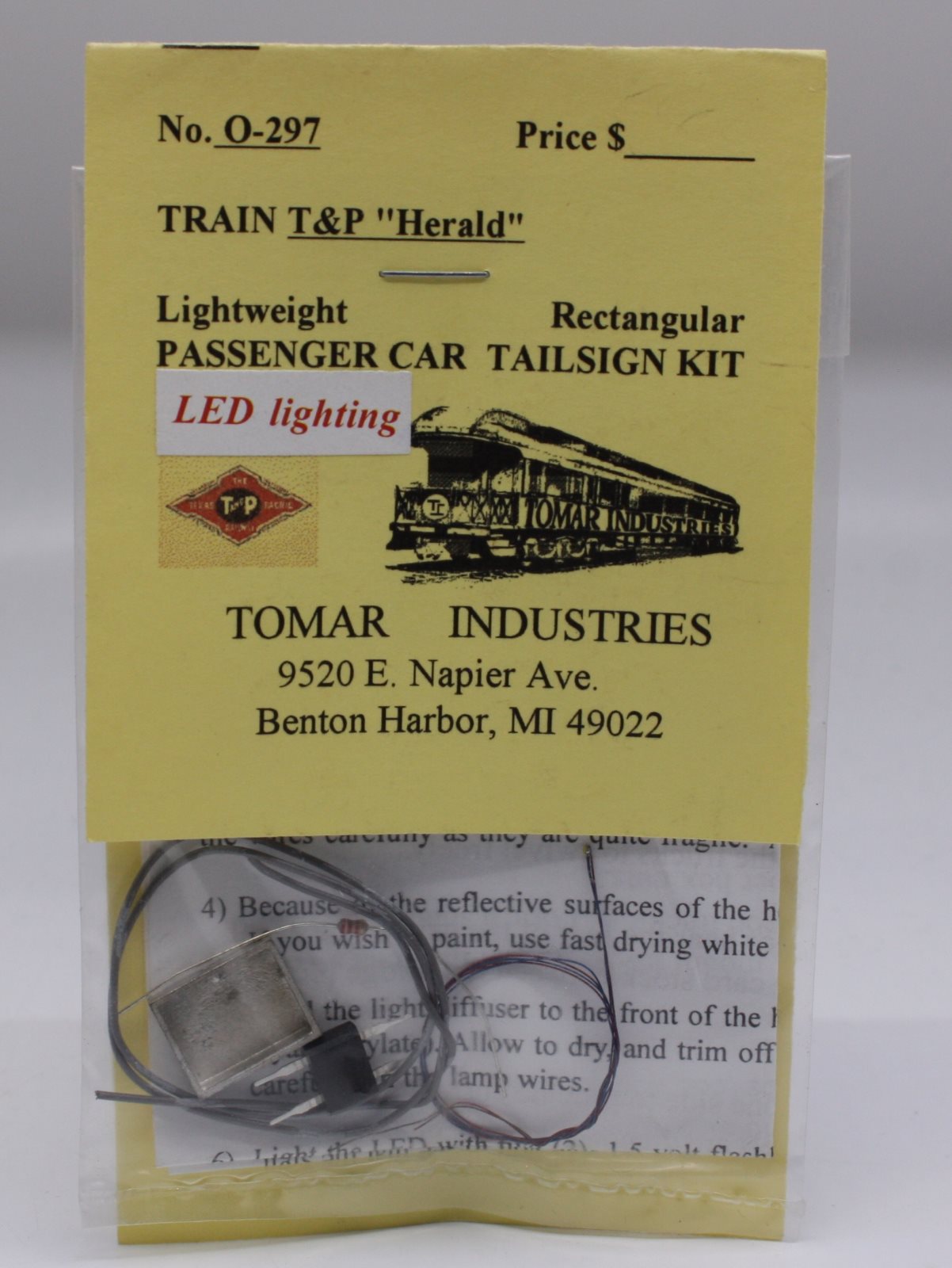 Tomar Industries 297 T&P herald lwrect