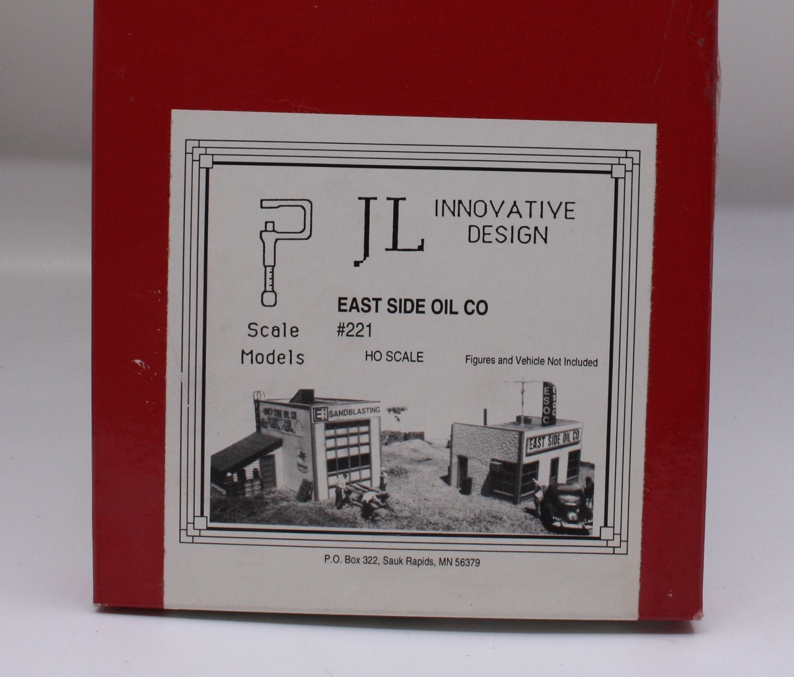JL Innovative Design 221 HO Scale East Side Oil Co Building Kit