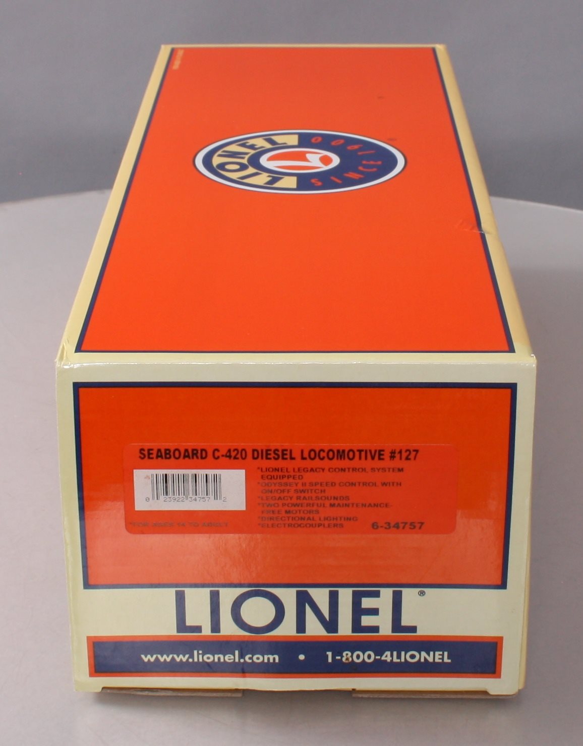 Lionel 6-34757 Seaboard Legacy Scale C-420 Diesel Locomotive #127