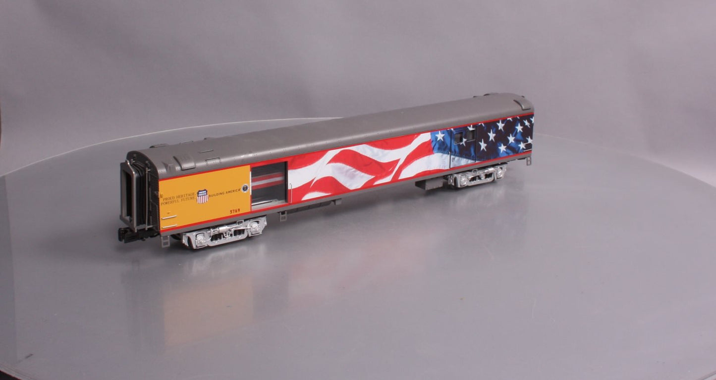 MTH 20-64089 O Gauge Union Pacific 70' Streamline Smooth Baggage Car #5769