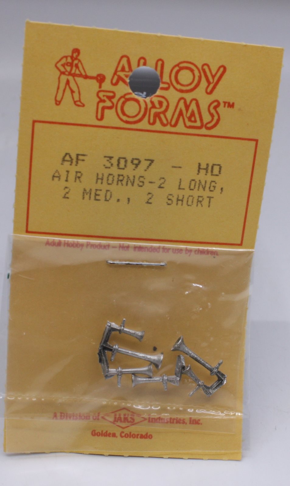 Alloy Forms 3097 Air Horns (Pack of 6)