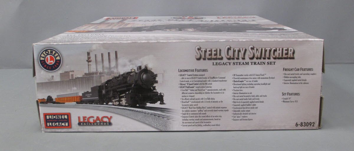 Lionel 6-83092 O Steel City Switcher Steam Locomotive (w/Beth Steel 0-8-0) #285
