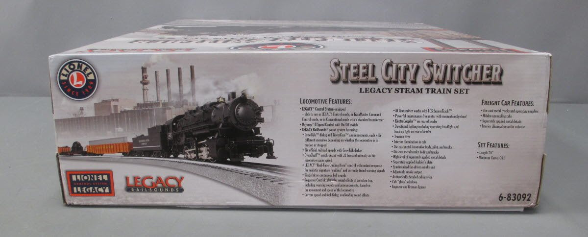 Lionel 6-83092 O Steel City Switcher Steam Locomotive (w/Beth Steel 0-8-0) #285