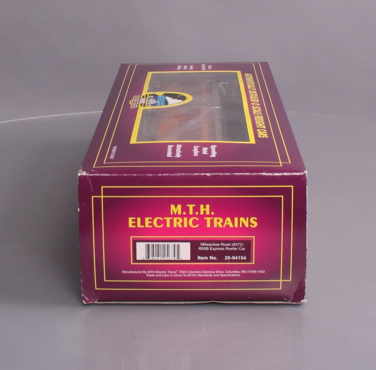 MTH 20-94154 O Gauge Milwaukee Road R50B Express Reefer Car V2