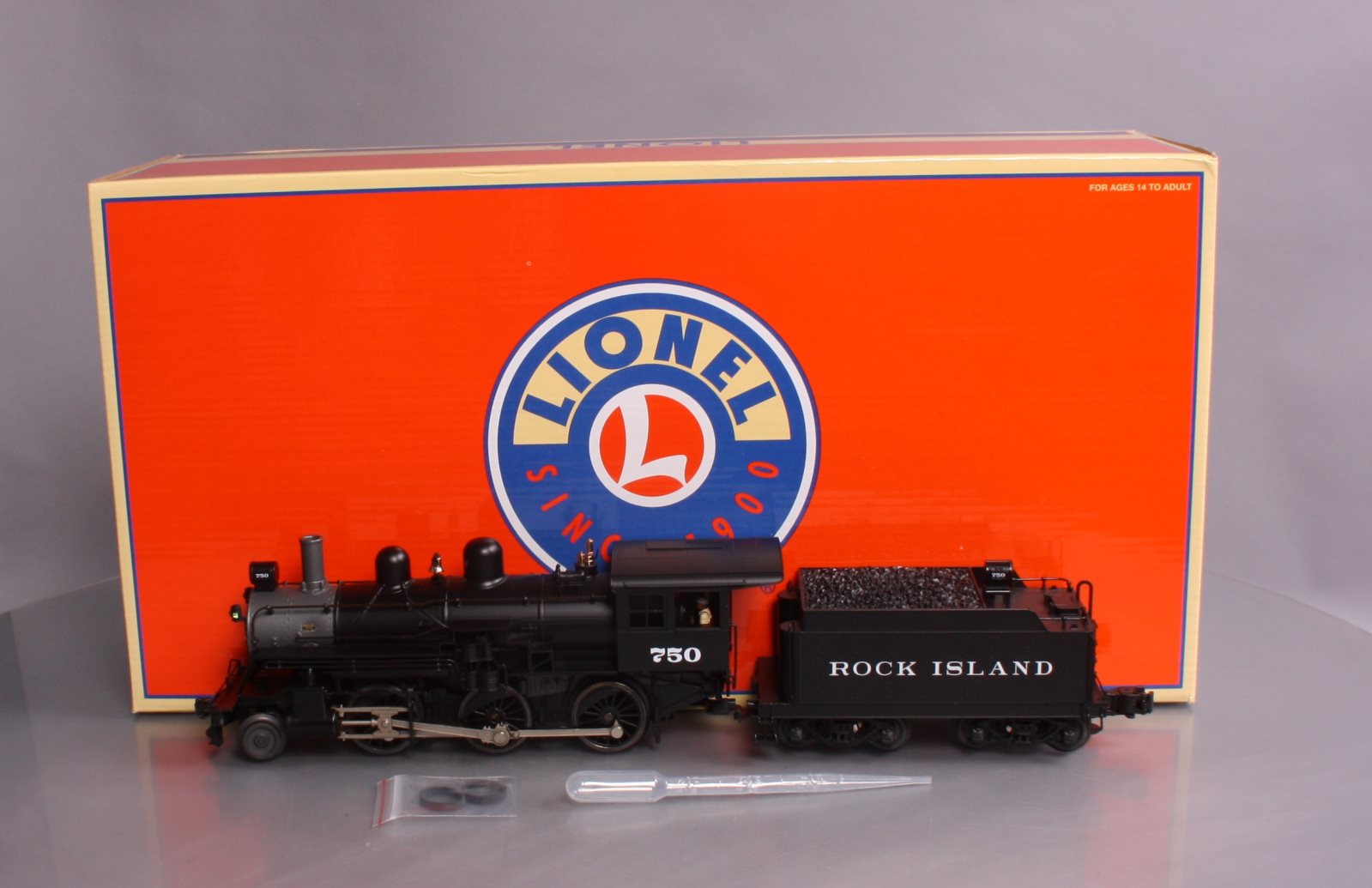 Lionel 6-11269 O Rock Island 2-6-0 Mogul Steam Locomotive #750