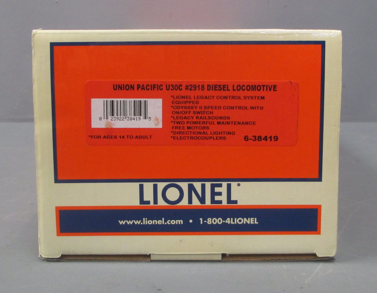 Lionel 6-38419 Union Pacific U30C Diesel Locomotive #2918