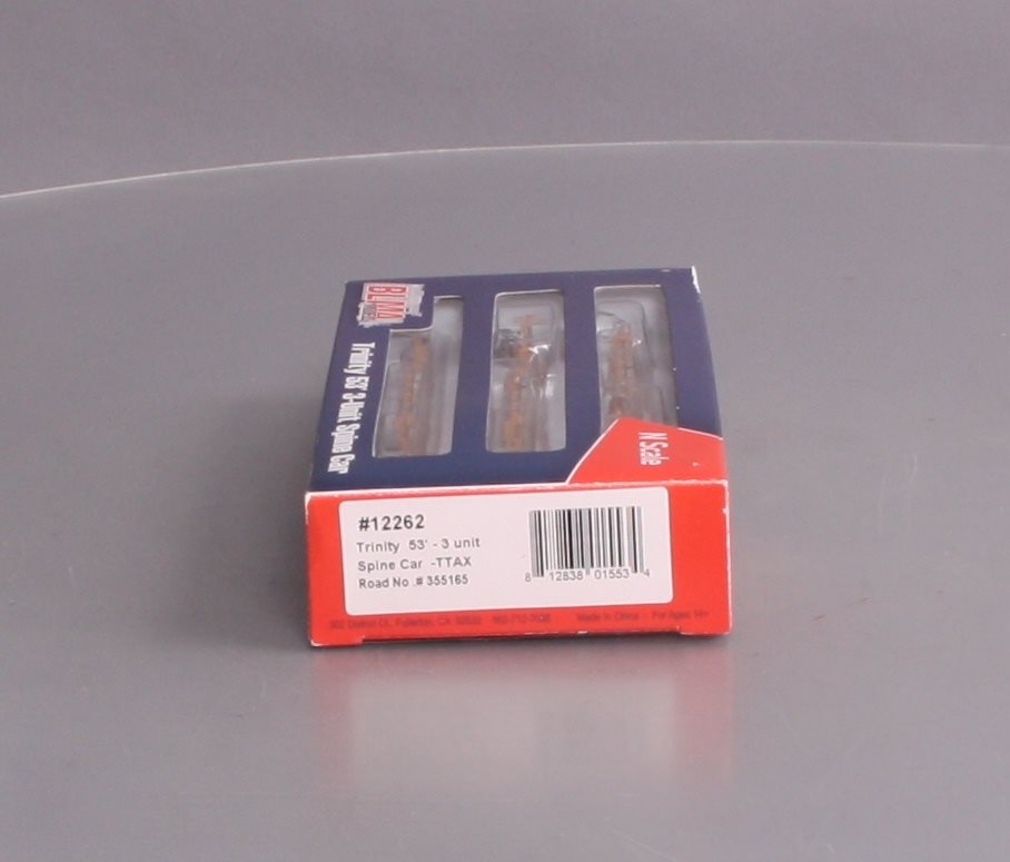 BLMA Models 12262 N TTAX 3-Unit Spine Car #355165