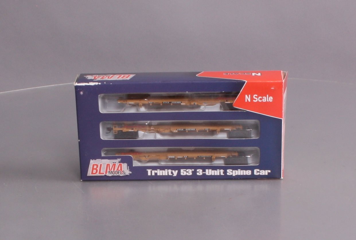 BLMA Models 12262 N TTAX 3-Unit Spine Car #355165