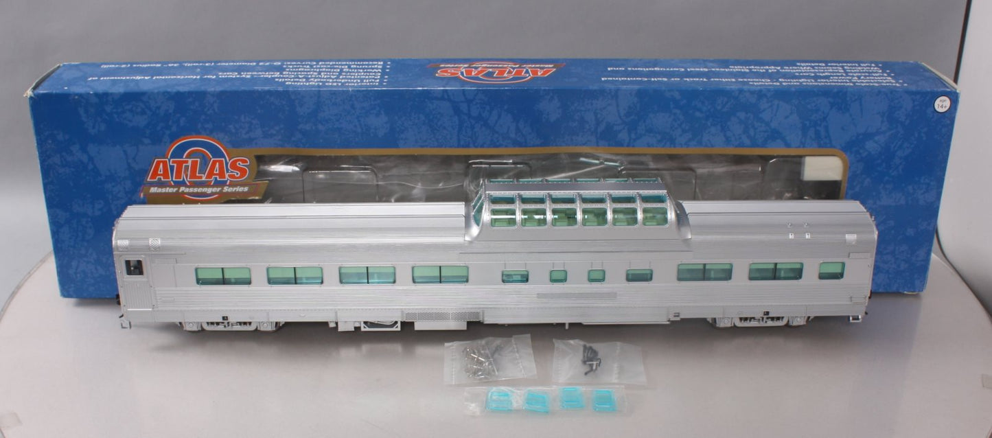 Atlas 3002150 Undecorated Streamlined Dome Coach w/o Conductor Window (2Rail)
