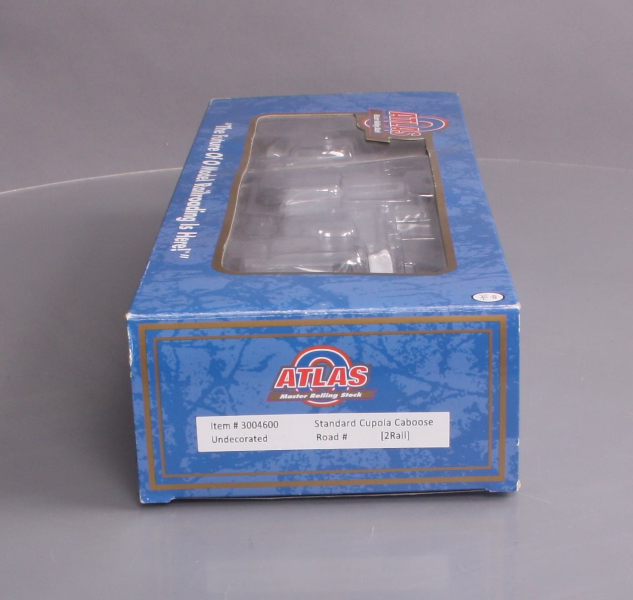 Atlas 3004600 Undecorated Standard Cupola Caboose (2Rail)