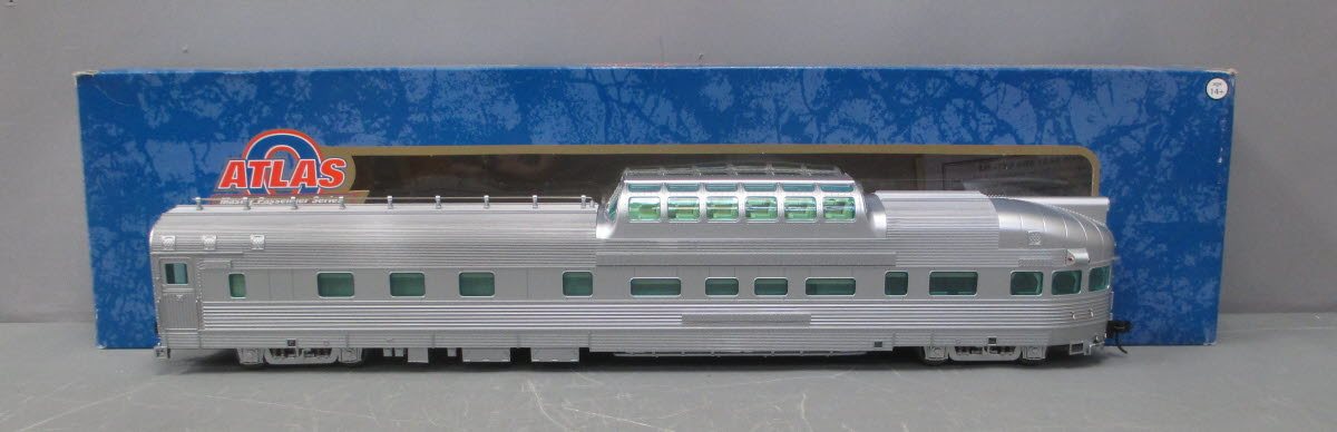 Atlas 3002156 Unlettered Dome Lounge Observation Car (2Rail)