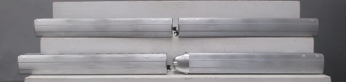 Williams 43154 CB&Q 72 Ft. Streamline Passenger Car (Pack of 4)