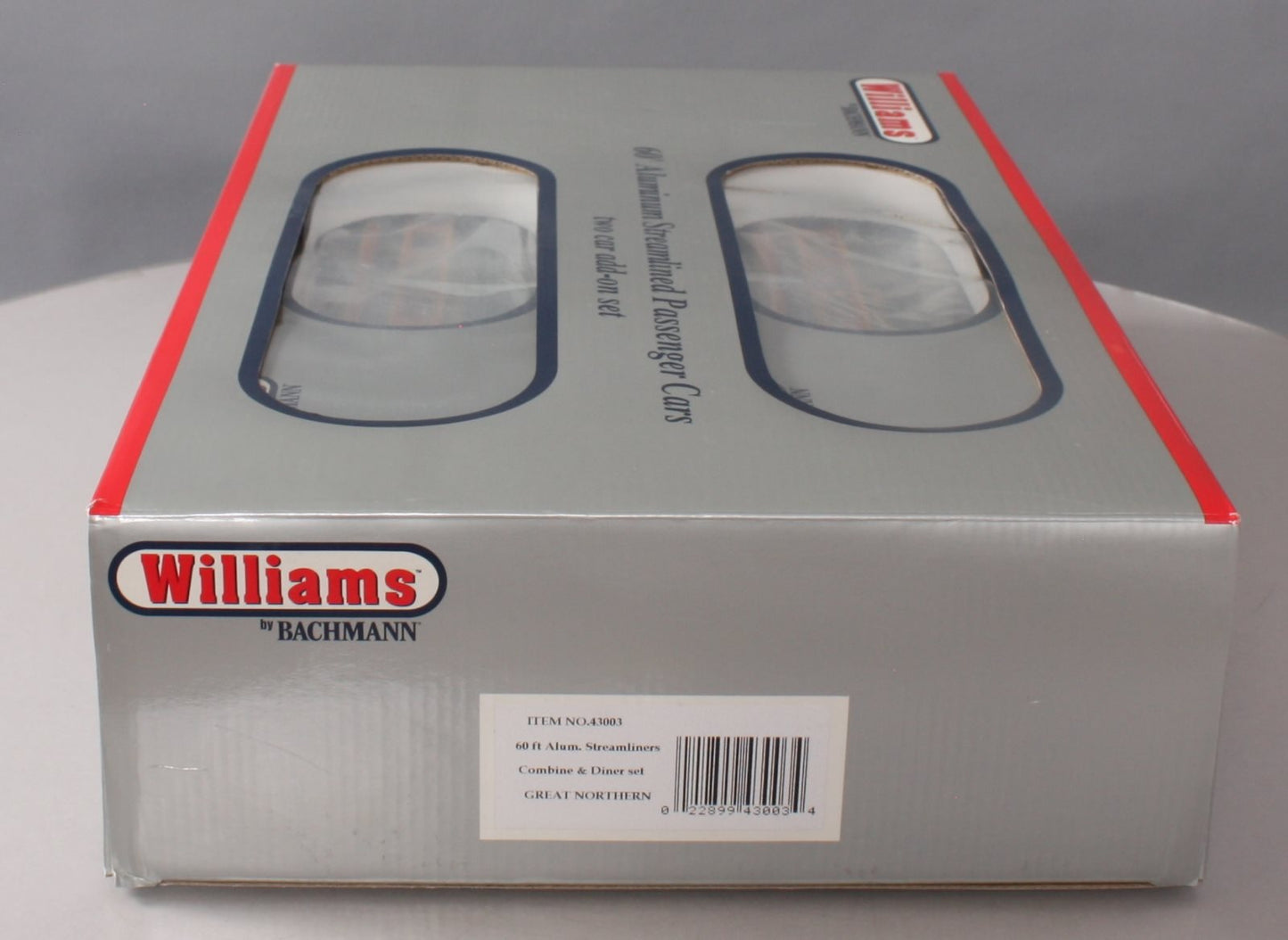 Williams 43003 Great Nothern 60 Ft. Streamline Passenger 2-Pack