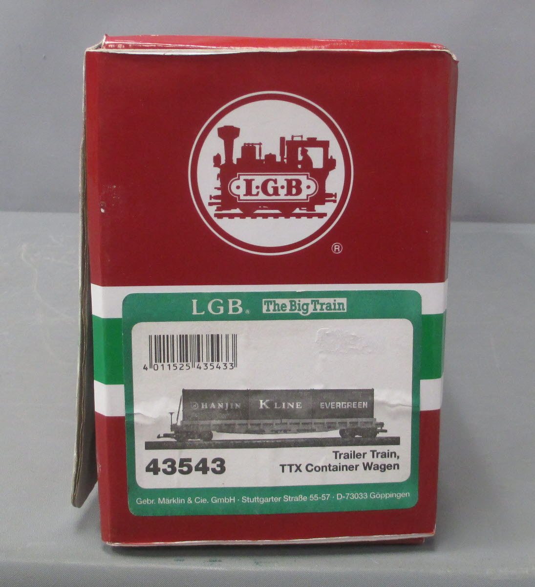 LGB BOXER TK初期 LGB 44673 Sitting Bull Boxcar w/Metal Wheels LZG143 | eBay