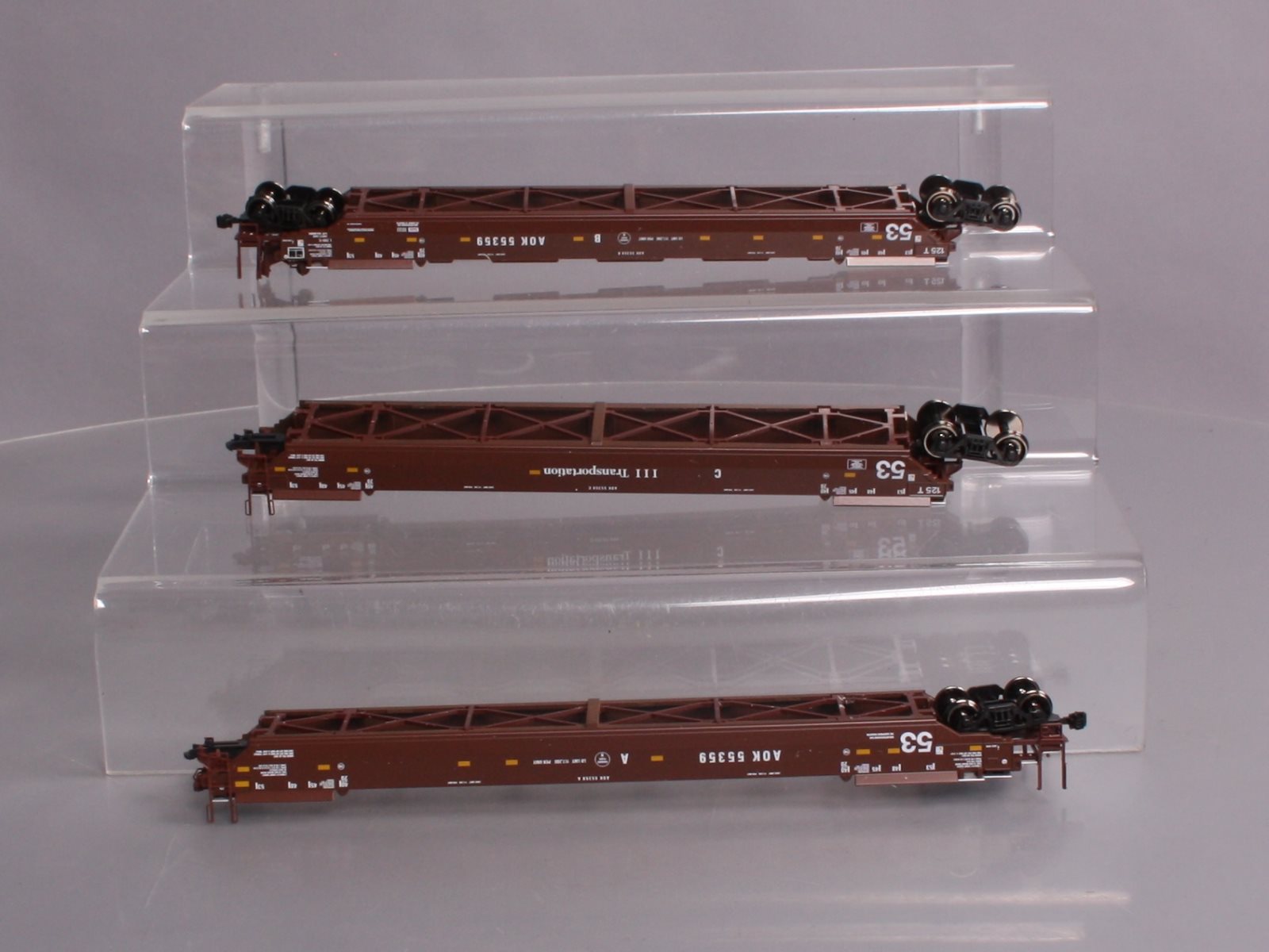 Kato 30-9044 HO AOK Gunderson MAXI-IV Well Car #55359