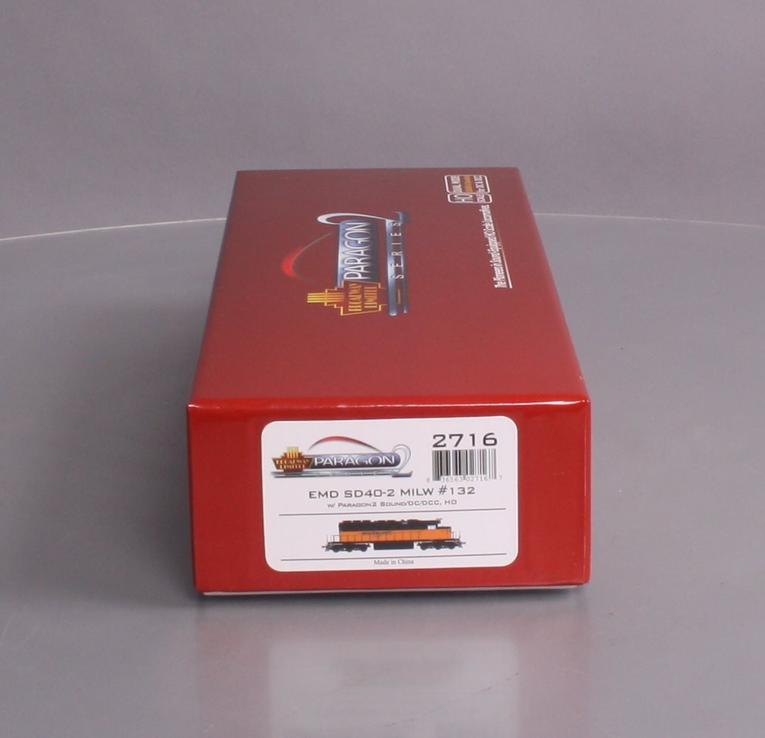 Broadway Limited 2716 HO Milwaukee Road EMD SD40-2 w/Paragon2 Sound/DC/DCC #132