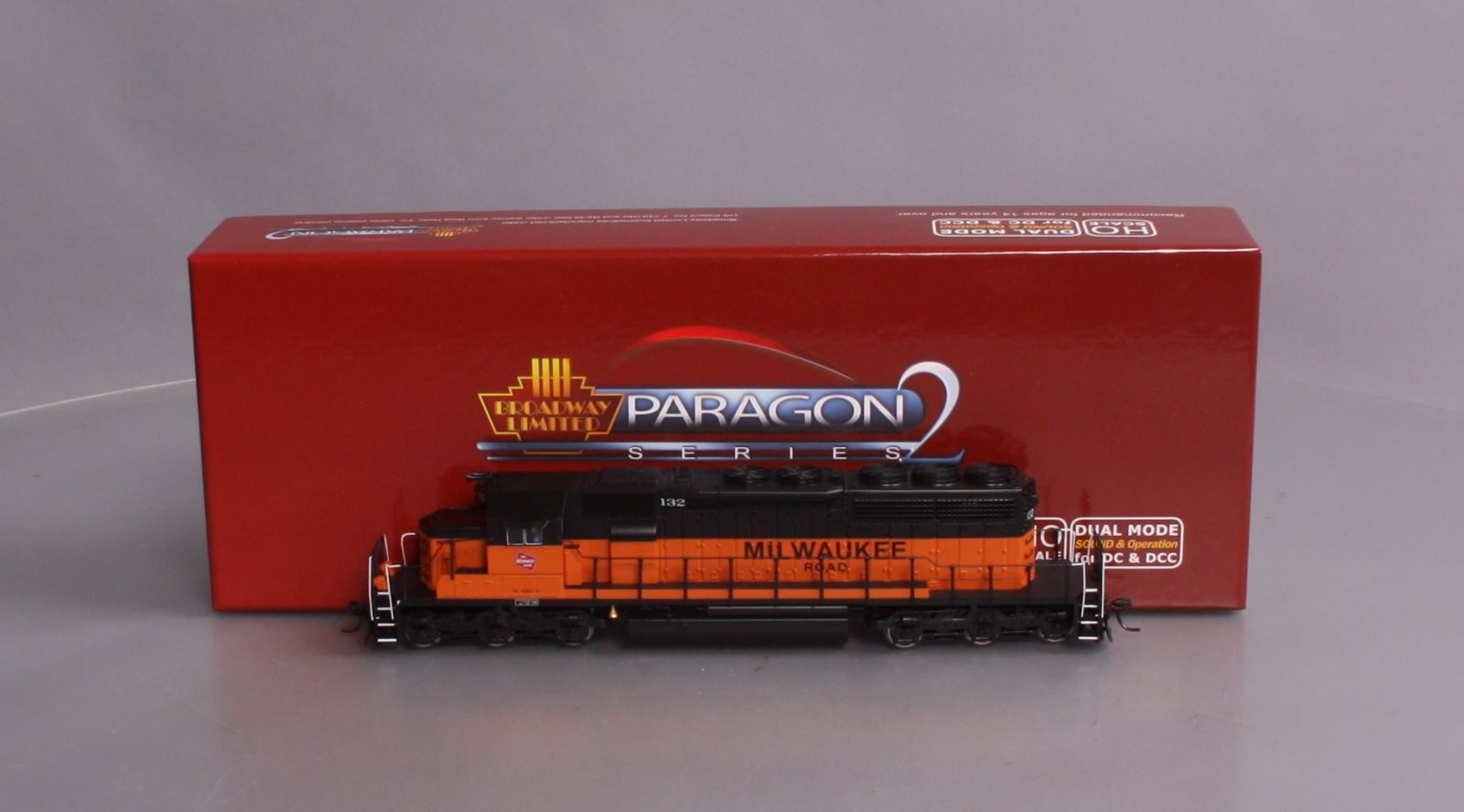 Broadway Limited 2716 HO Milwaukee Road EMD SD40-2 w/Paragon2 Sound/DC/DCC #132