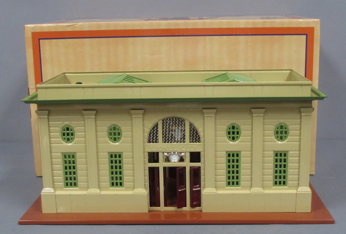 Lionel 11-90095 TP #11-6 Passenger Station/cream&mojave
