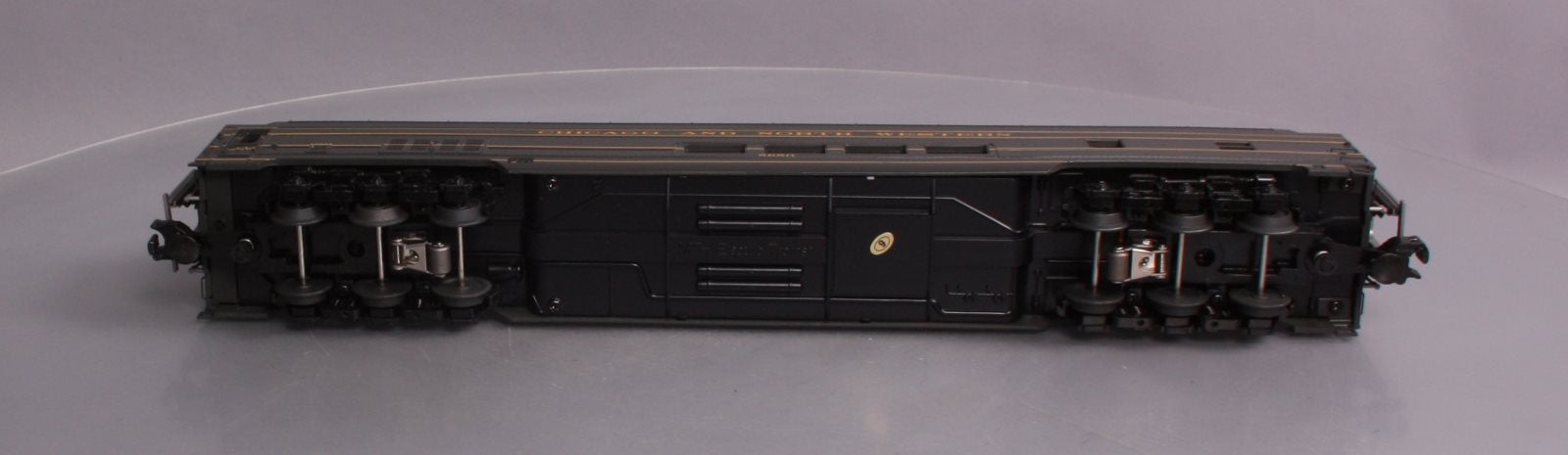 MTH 20-67129 Chicago Northwestern 70’ ABS Full Length Vista Dome Passenger Car