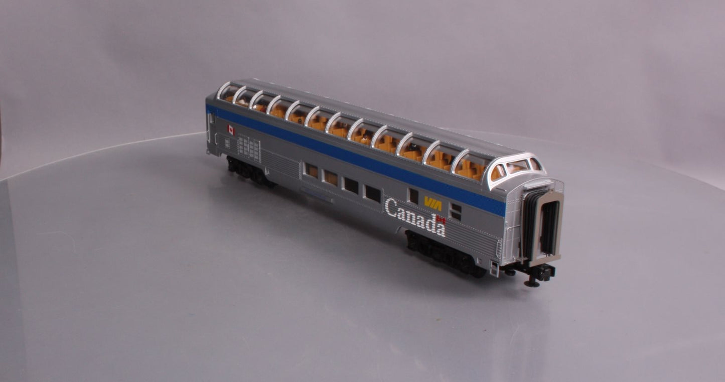 MTH 20-67118 VIA 70' ABS Full Length Vista Dome Passenger Car (Smooth)