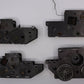 Acme 1505L4 Steam Motor Chassis Assortment - Not Working (Set of 4)