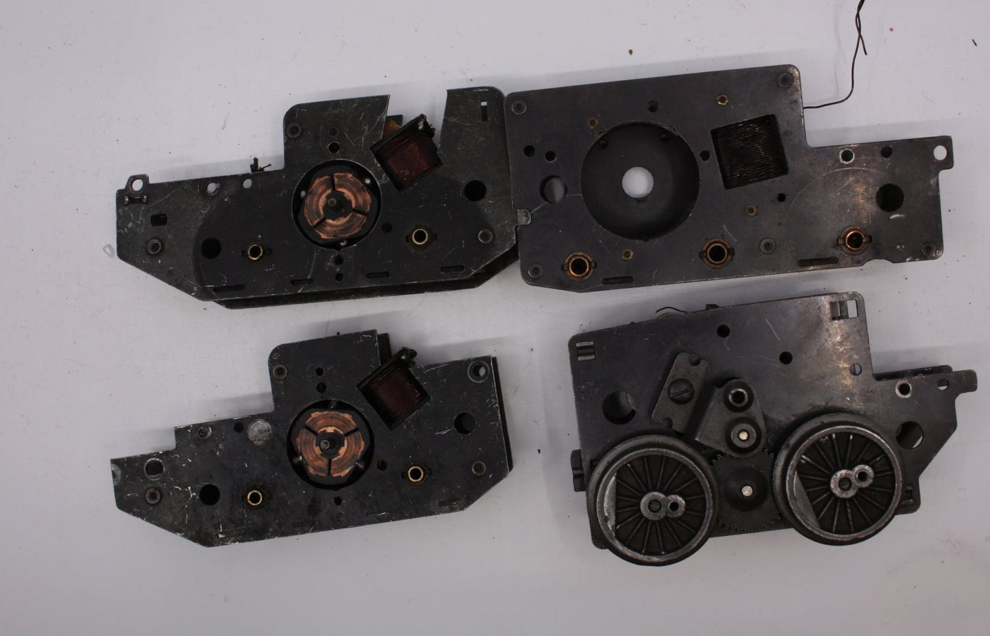 Acme 1505L4 Steam Motor Chassis Assortment - Not Working (Set of 4)