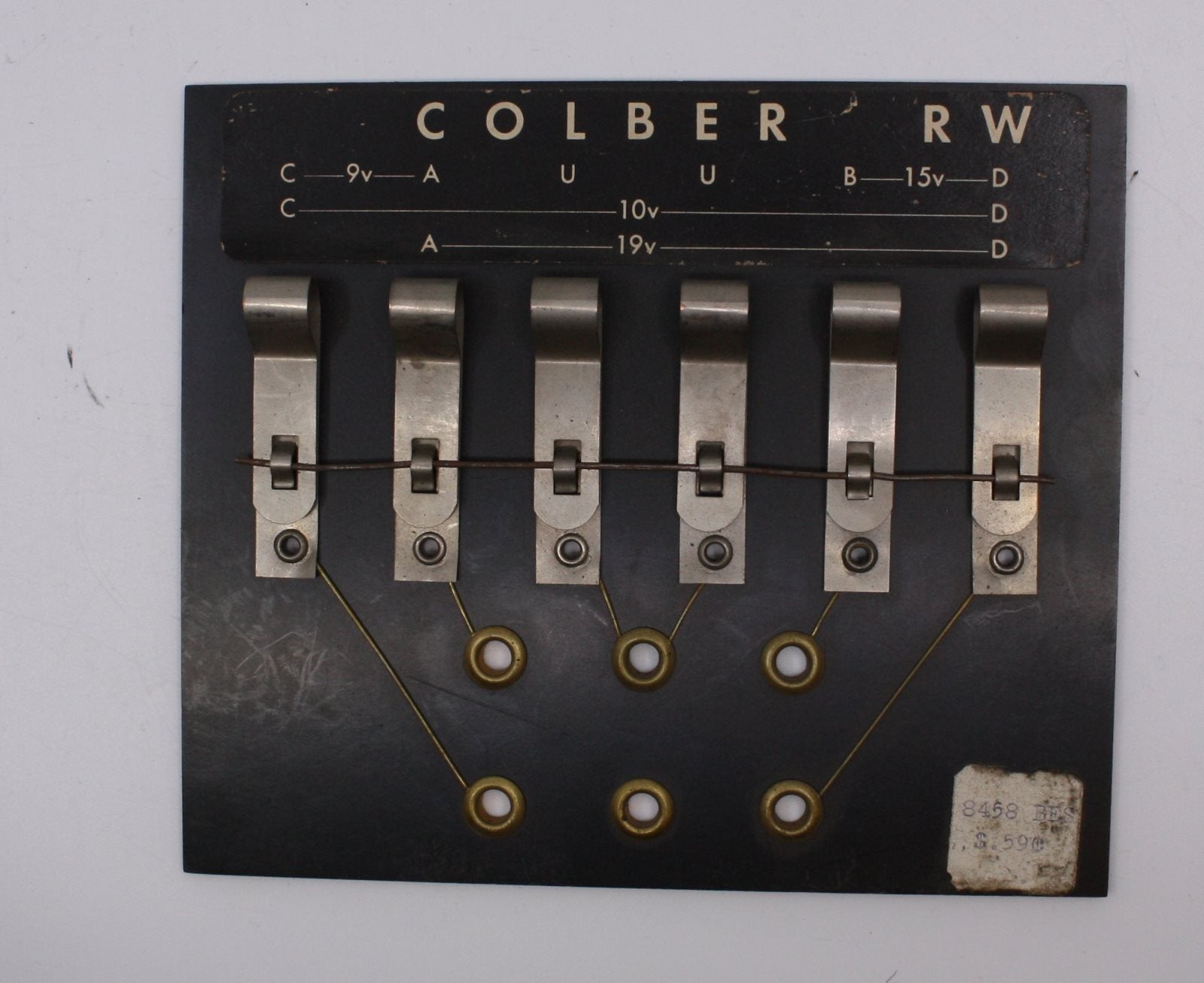 Colber 8458RW RW Transformer Power Distribution Plate