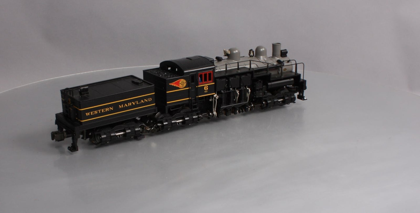 Lionel 6-11157 O Gauge Western Maryland Shay Steam Locomotive w/TMCC & RS #6