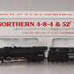 Bachmann 58052 N Scale Santa Fe 4-8-4 Steam Loco & Tender w Operating Headlight