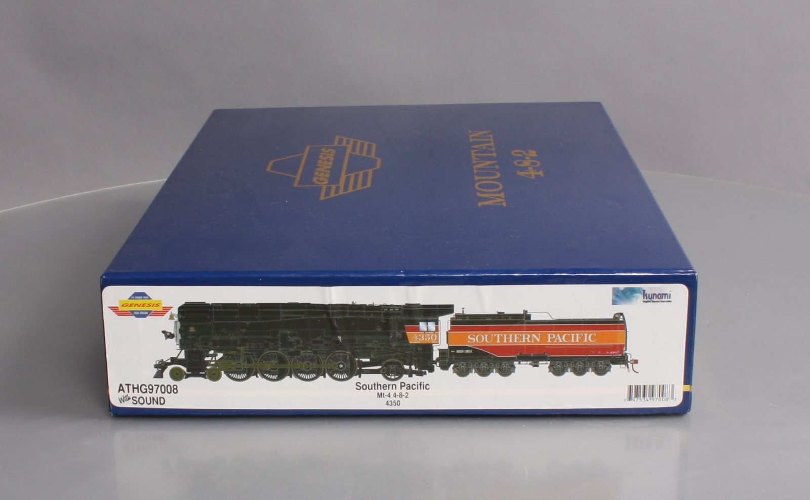 Athearn G97008 HO Southern Pacific 4-8-2 MT-4/Skyline Steam Loco w/DCC Snd #4350