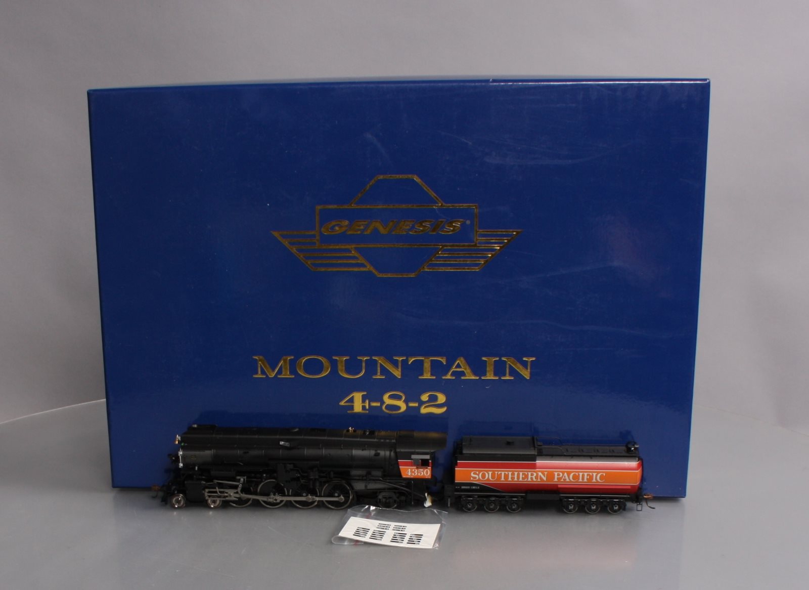 Athearn G97008 HO Southern Pacific 4-8-2 MT-4/Skyline Steam Loco w/DCC Snd #4350