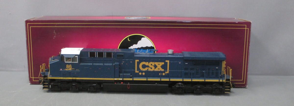 MTH 20-20384-1 CSX AC4400CW Diesel Engine w/PS3 #86 (Hi-Rail Wheels)