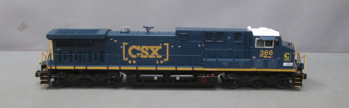 MTH 20-20632-1 CSX AC4400CW Diesel Engine w/PS 3.0 #366 (Hi-Rail) - 3-Rail