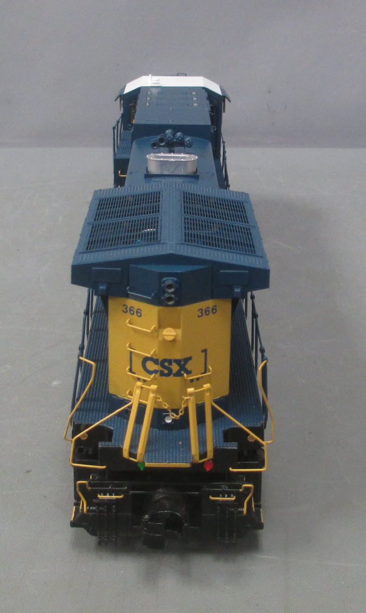 MTH 20-20632-1 CSX AC4400CW Diesel Engine w/PS 3.0 #366 (Hi-Rail) - 3-Rail