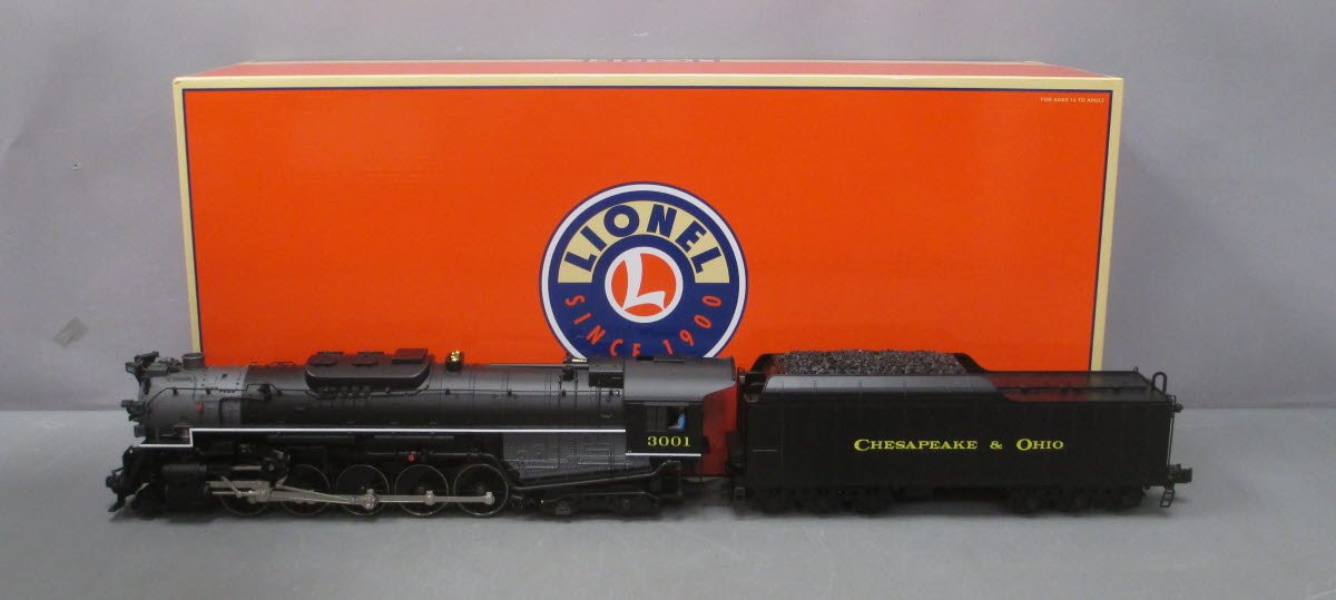 Lionel 1931400 O Chesapeake & Ohio Legacy T1 Steam Locomotive #3001