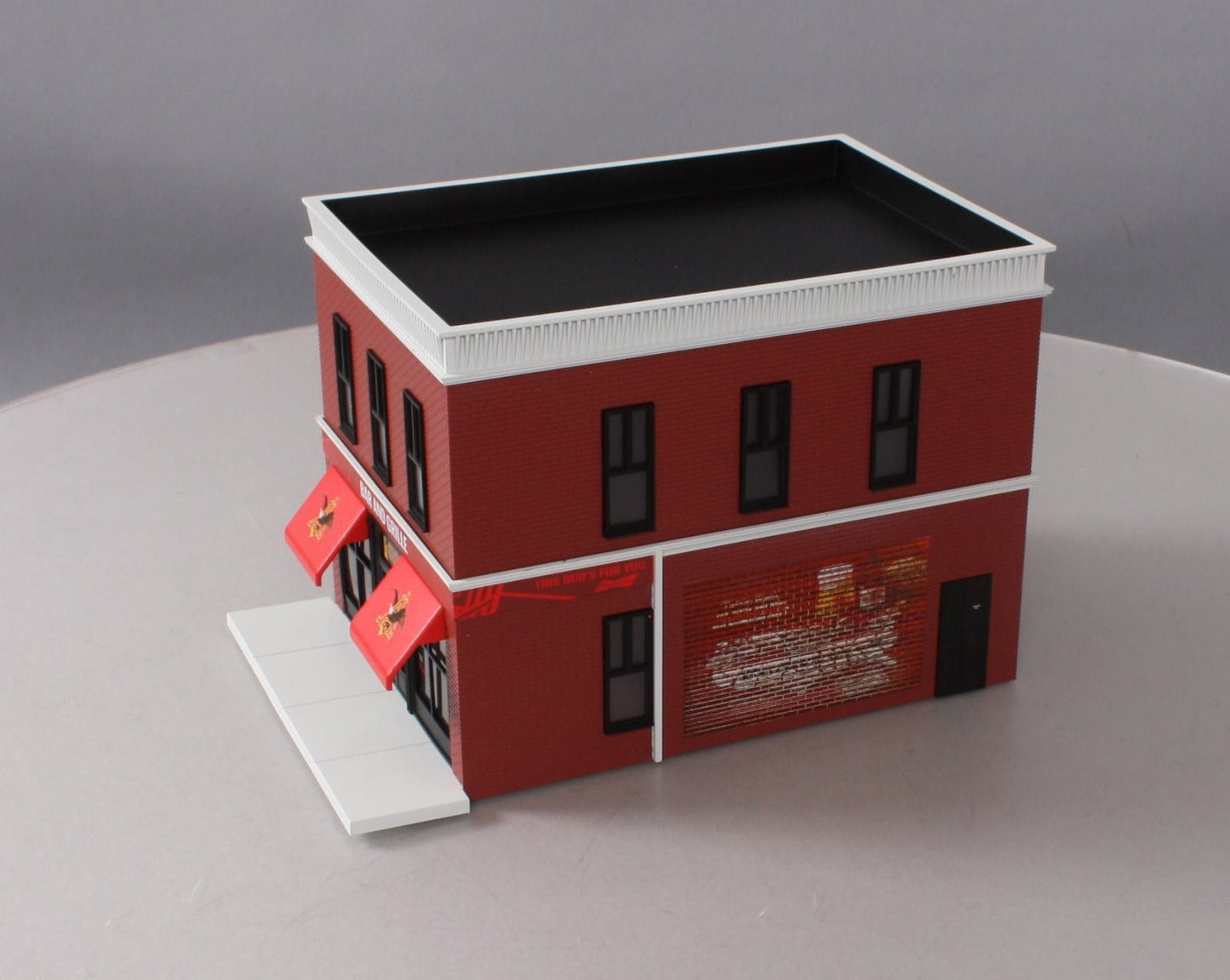 Lionel 6-84794 O Budweiser Bar & Grille Building Kit 6" x 9.2" x 6"