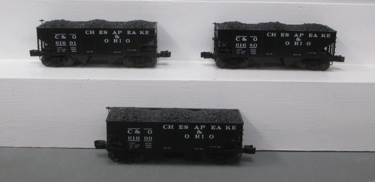 Lionel 6-81689 O Chesapeake & Ohio GLa 50t 2-Bay Hopper 3pk
