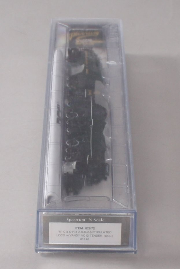 Bachmann 82672 C&O H-4 2-6-6-2 Articulated Steam Loco & Tender #1340 (DCC)