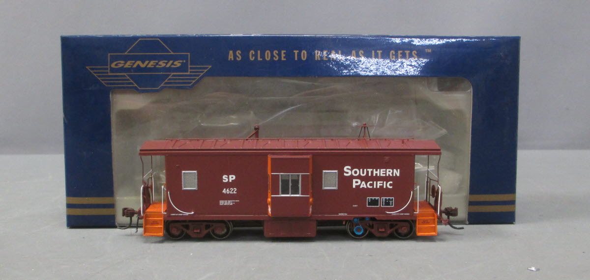 Athearn G63053 SP HO Bay Window C-50-7 Caboose w/Lights #4622