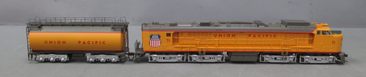 Athearn 88668 HO Scale Union Pacific Veranda Turbine w/Tender #71