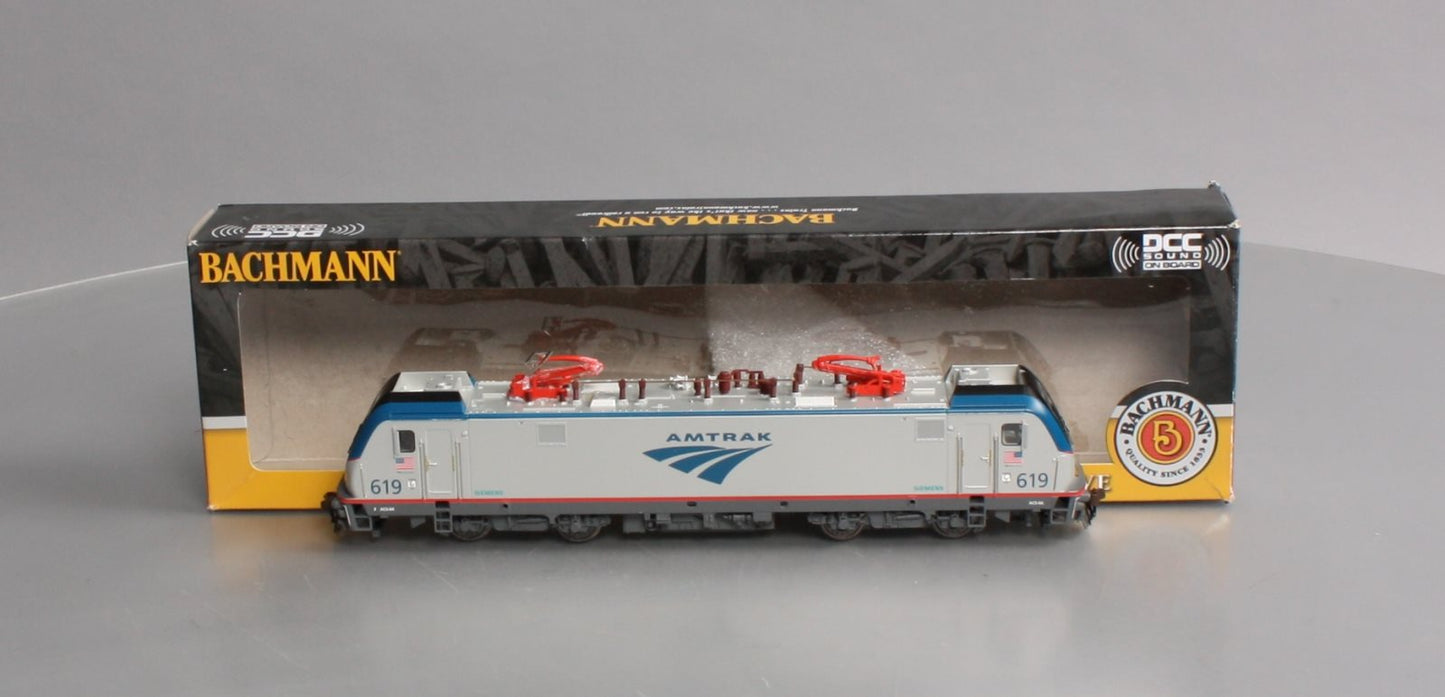 Bachmann 67402 HO Amtrak Siemens ACS-64 Electric Loco with DCC and Sound #619