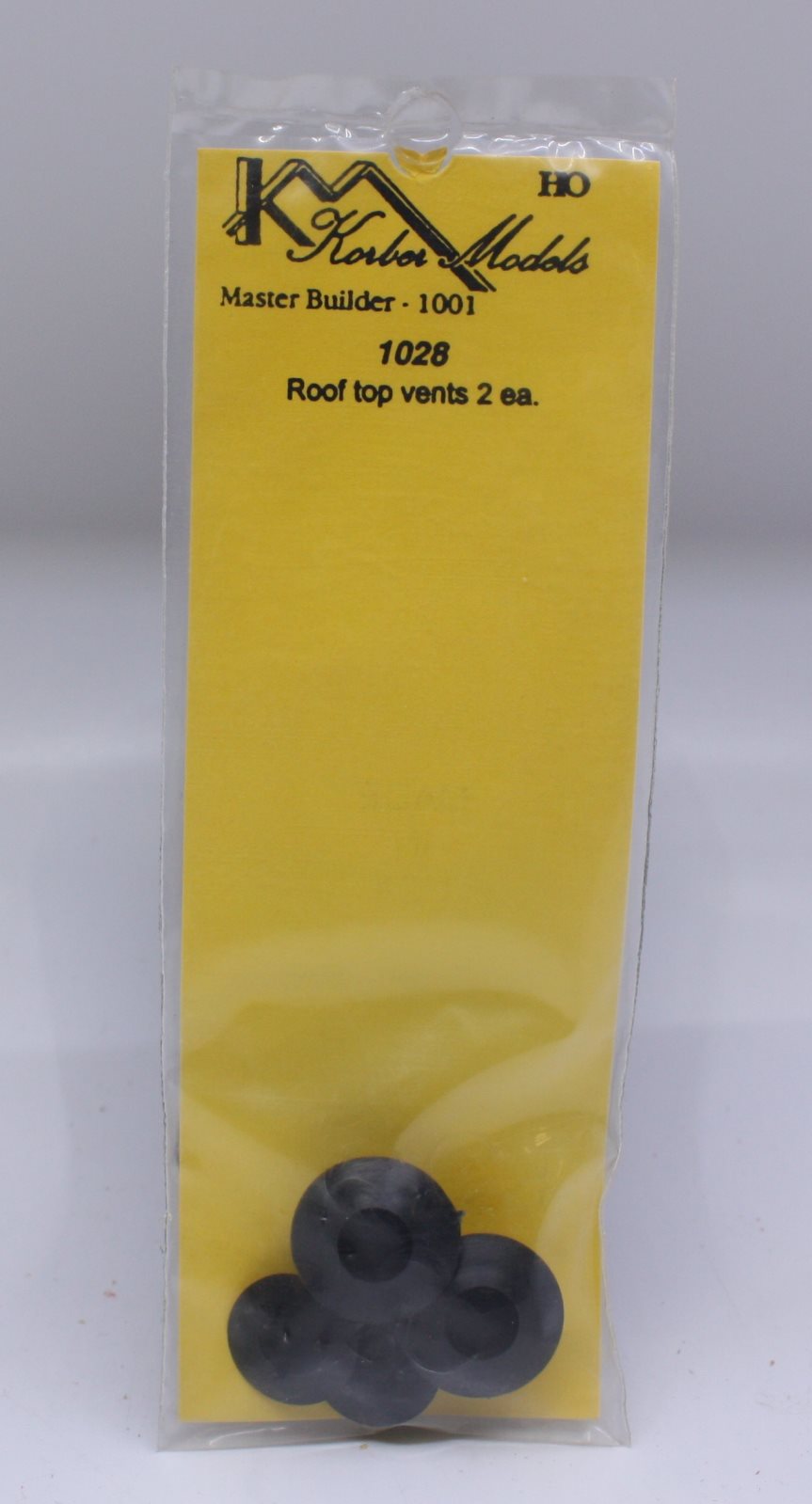 Korber 1028 HO Roof Top Vents (Pack of 2)