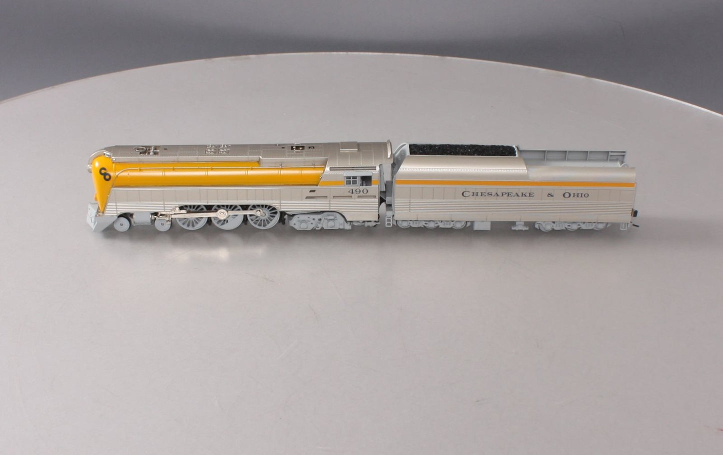 Broadway Limited 4554 HO C&O L-1 4-6-4 Hudson Steam Locomotive & Tender #490