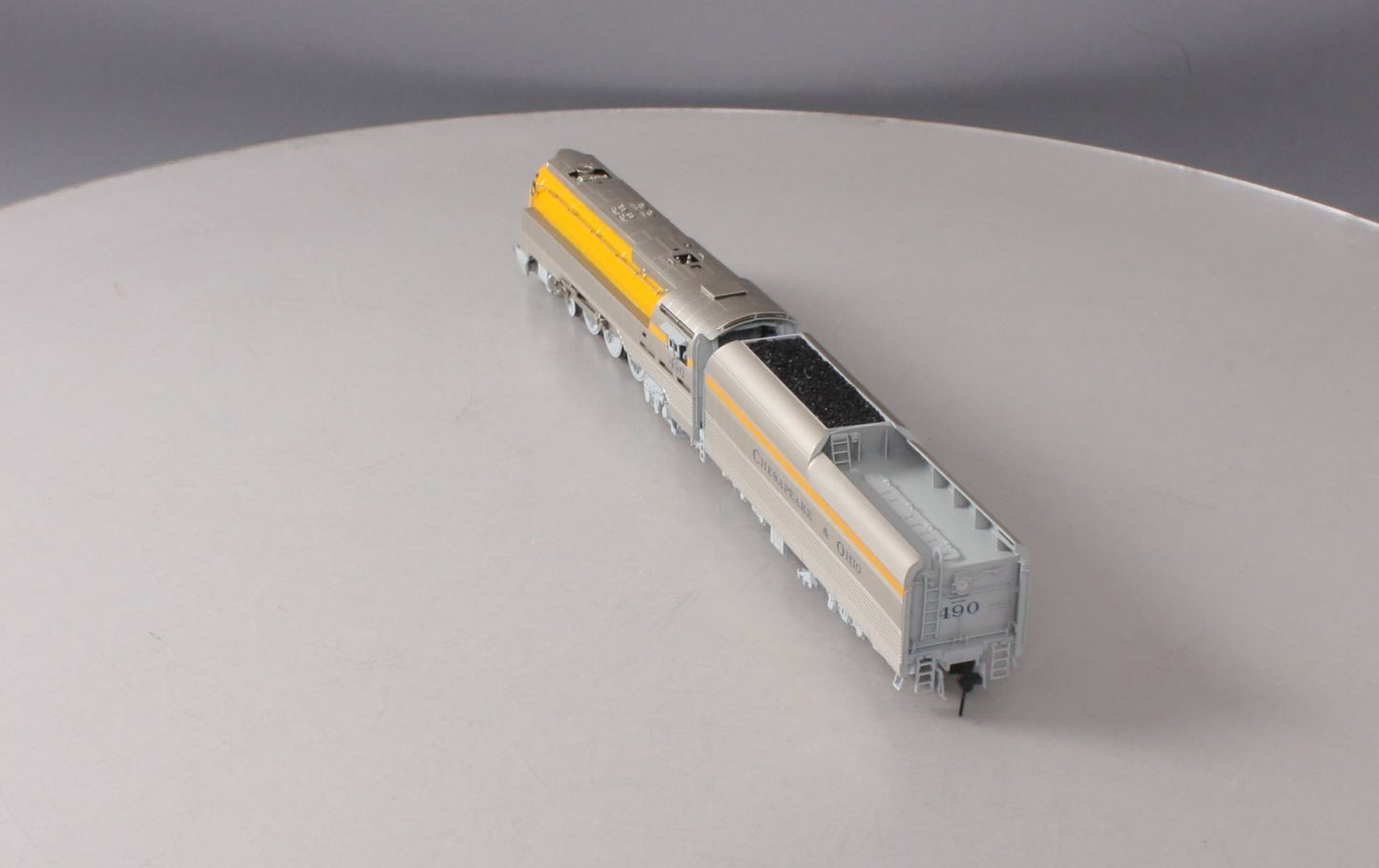Broadway Limited 4554 HO C&O L-1 4-6-4 Hudson Steam Locomotive & Tender #490
